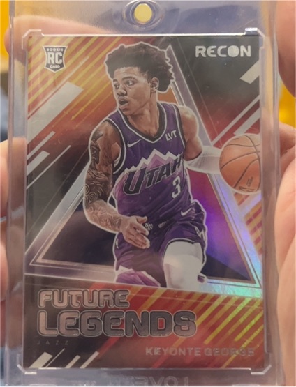 2023-24 Panini Recon #17 Keyonte George Future Legends — front