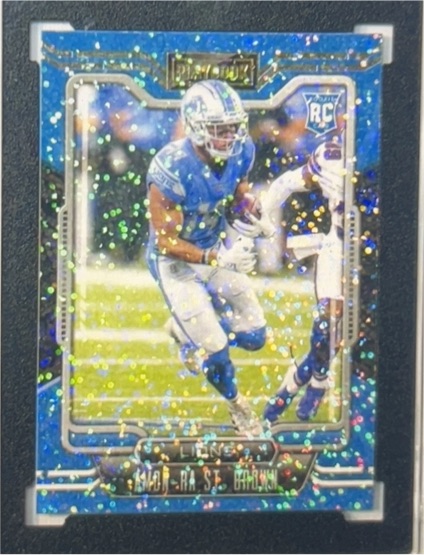 2021 Panini Playbook #120 Amon-Ra St. Brown — front