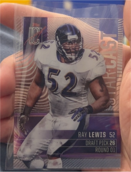 2024 Topps Signature Class Star Cast #SC-15 Ray Lewis — front