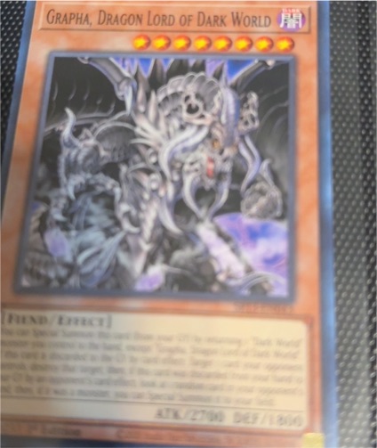 Yu-Gi-Oh! MAGO-EN118 Grapha, Dragon Lord of Dark World — front