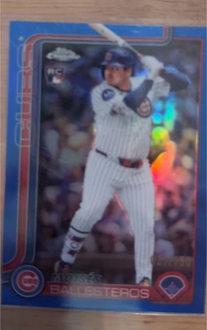 2025 Topps Chrome Update #USC93 Moisés Ballesteros — front