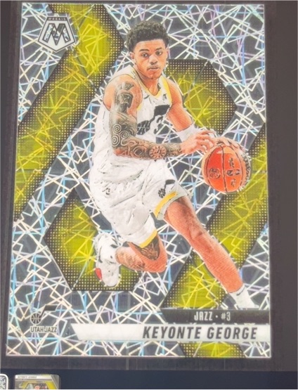 2024-25 Panini Mosaic #116 Keyonte George — front