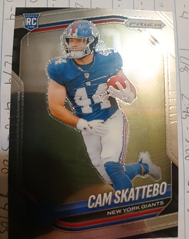2025 Panini Prizm #363 Cam Skattebo — front