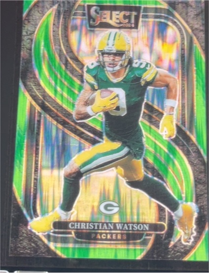 2024 Panini Select #138 Christian Watson — front