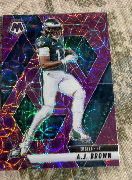 2025 Panini Mosaic #78 A.J. Brown — front