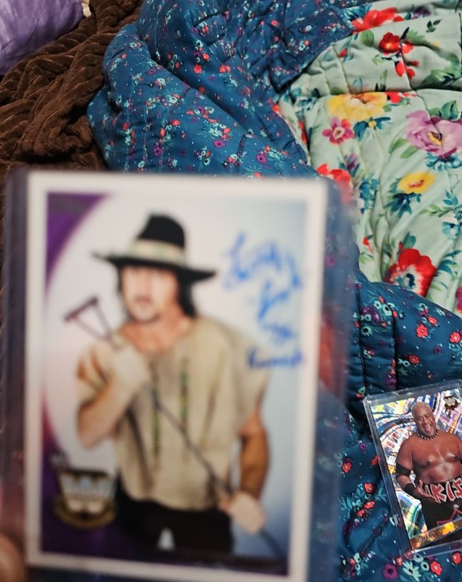 Stan Hansen Signed 8x10 Jsa Coa Wwf Njpw Awa Wcw — front