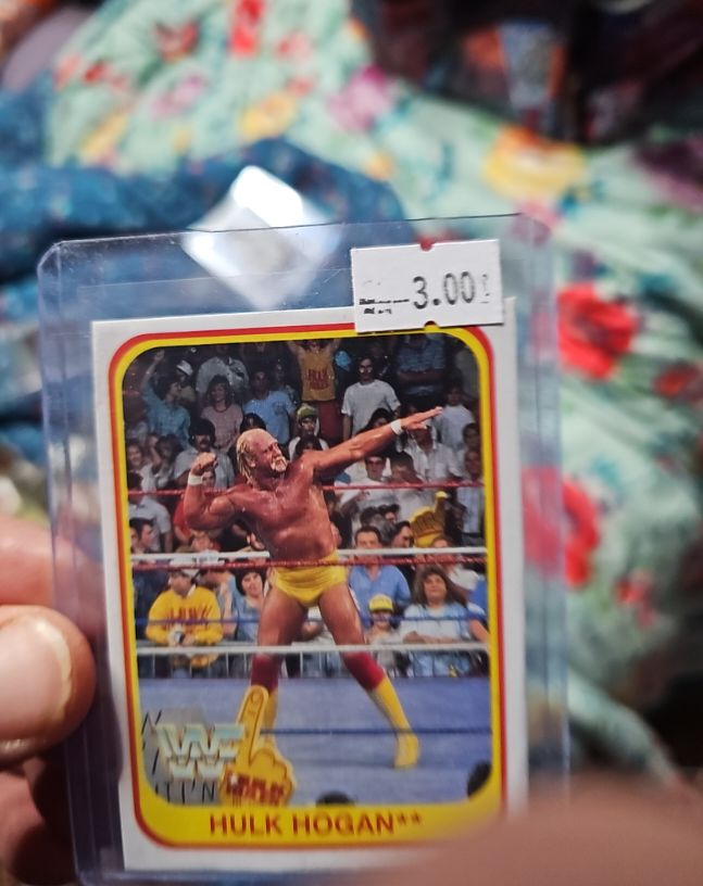 1991 Merlin WWF #1 Hulk Hogan — front