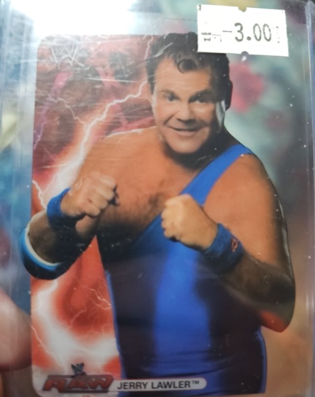 1993 WWF Raw Jerry Lawler — front