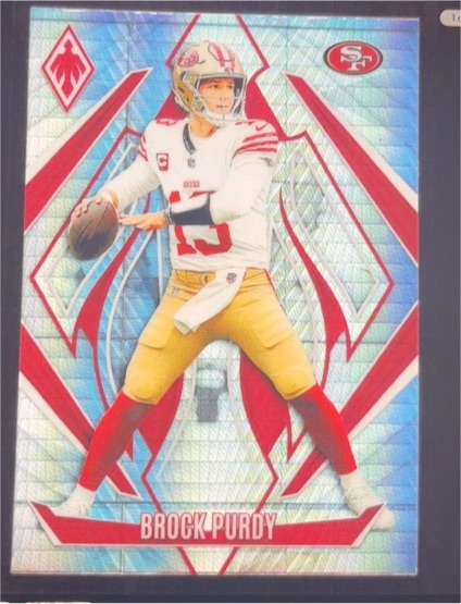 2024 Panini Phoenix #18 Brock Purdy Hyper — front