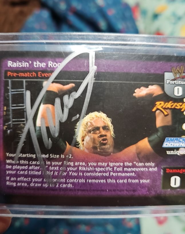 2002 WWE Raw Deal Pre-match Event #Raisin' the Roof Rikishi — front