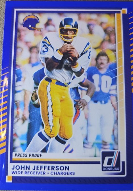 2025 Donruss #218 John Jefferson — front