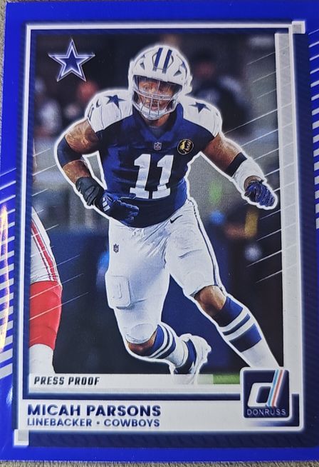 2025 Donruss #109 Micah Parsons — front