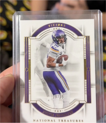 2023 Panini National Treasures #16 Justin Jefferson — front