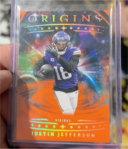 2025 Panini Origins #95 Justin Jefferson — front