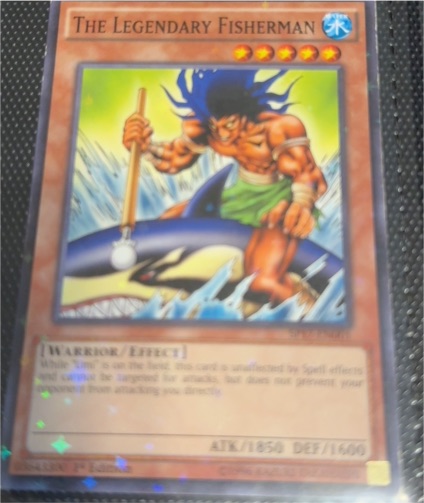 1996 Yu-Gi-Oh! PSV-076 The Legendary Fisherman — front