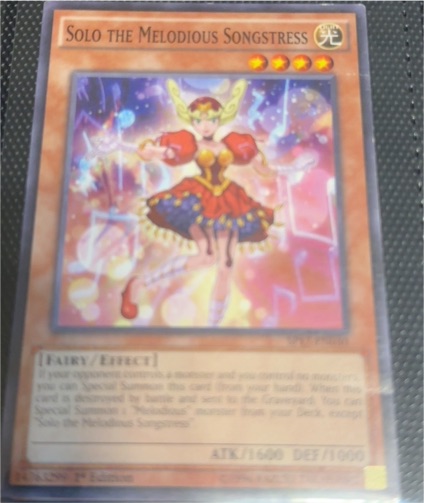 2016 Yu-Gi-Oh! MP16-EN183 Solo the Melodious Songstress — front