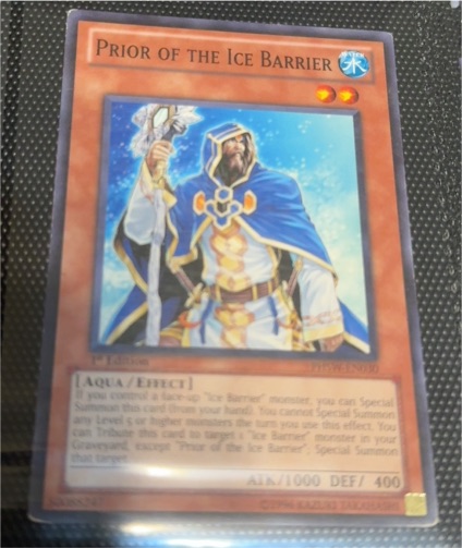 2021 Yu-Gi-Oh! SDFC-EN008 Prior of the Ice Barrier — front
