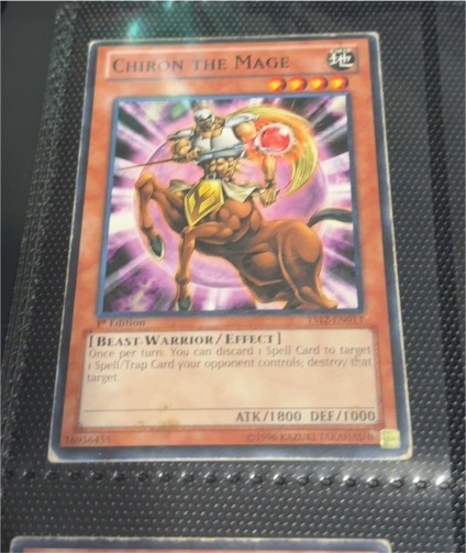1996 Yu-Gi-Oh! CP03-EN013 Chiron the Mage — front