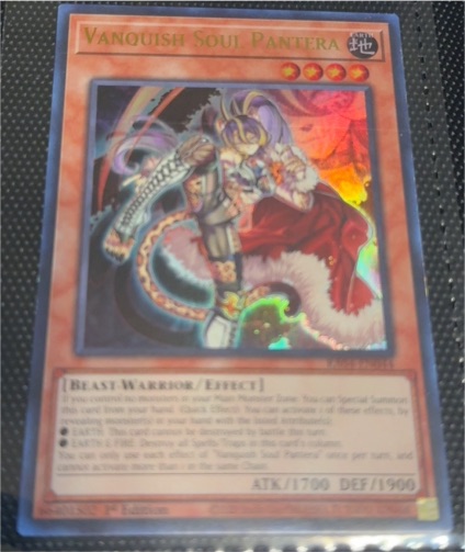 Yu-Gi-Oh! RA04-EN044 Vanquish Soul Pantera — front