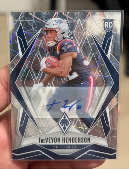 2025 Panini Phoenix #187 TreVeyon Henderson — front