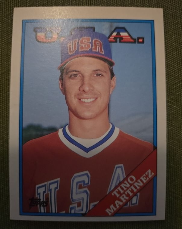1988 Topps Traded #66T Tino Martinez — front