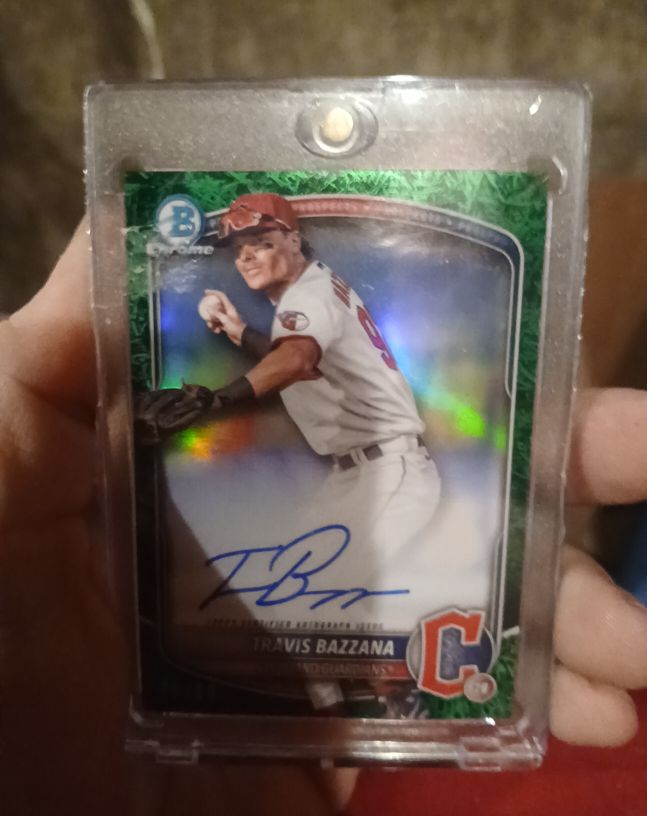 2025 Bowman Chrome #BCP-131 Travis Bazzana — front