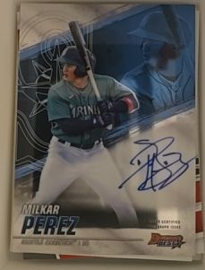2021 Bowman's Best #B21-MP Milkar Perez — front