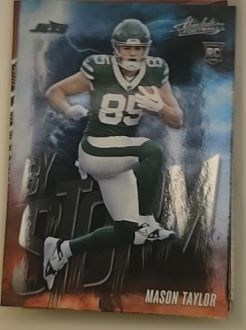 2025 Panini Absolute #10 Mason Taylor By Storm — front