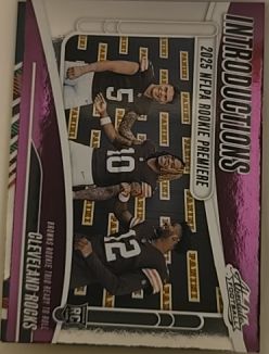 2025 Panini Absolute #I-QJS Cleveland Rocks Introductions — front