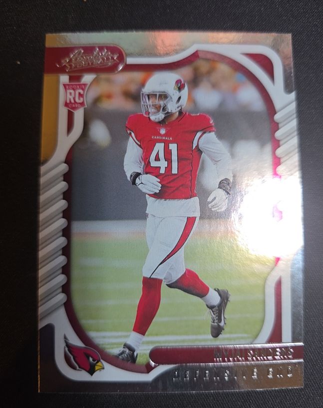 2022 Panini Absolute #186 Myjai Sanders — front