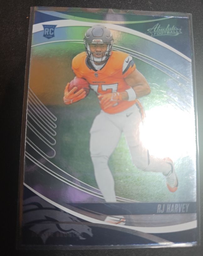 2025 Panini Absolute #173 RJ Harvey — front