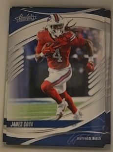 2025 Panini Absolute #76 James Cook — front