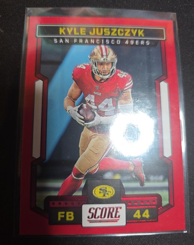 2023 Panini Score #177 Kyle Juszczyk — front