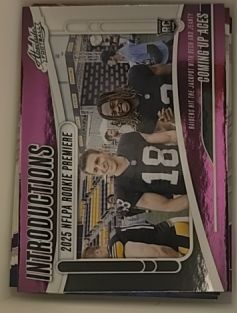 2025 Panini Absolute Introductions #I-AJY Ashton Jeanty — front