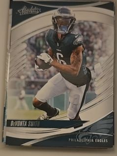 2025 Panini Absolute #58 DeVonta Smith — front