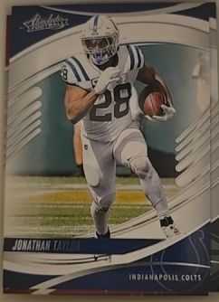 2025 Panini Absolute #81 Jonathan Taylor — front