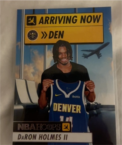 2024-25 Panini NBA Hoops Arriving Now #30 DaRon Holmes II — front