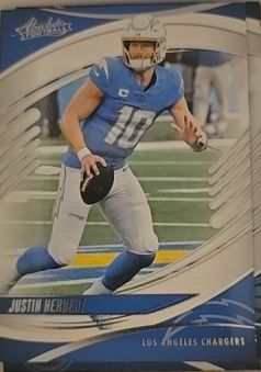 2025 Panini Absolute #11 Justin Herbert — front