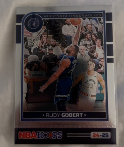 2024-25 Panini NBA Hoops #156 Rudy Gobert — front