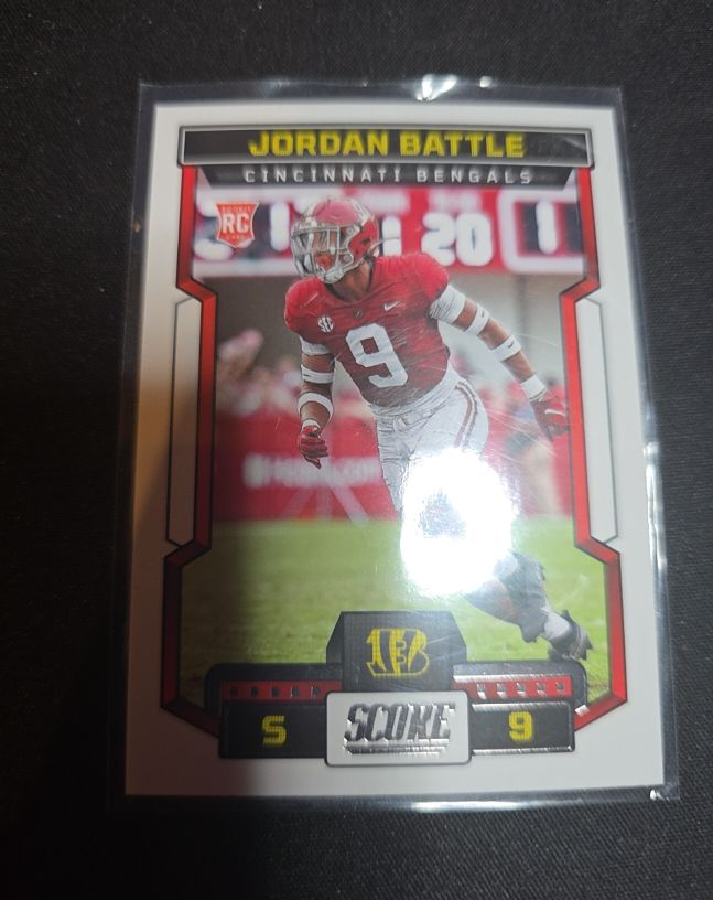 2023 Panini Score #386 Jordan Battle — front