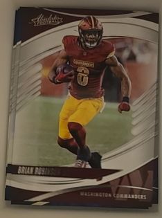 2025 Panini Absolute #23 Brian Robinson Jr. — front