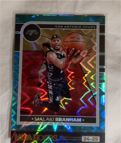 2024-25 Panini NBA Hoops #79 Malaki Branham — front