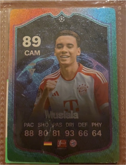 2020-21 Topps Chrome UEFA Champions League #F118,589 Jamal Musiala — front