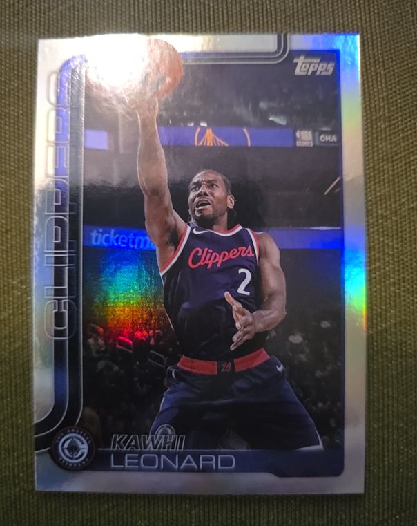 2025-26 Topps #142 Kawhi Leonard — front