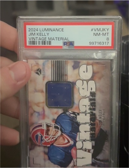 2024 Panini Luminance #VMJKY Jim Kelly — front
