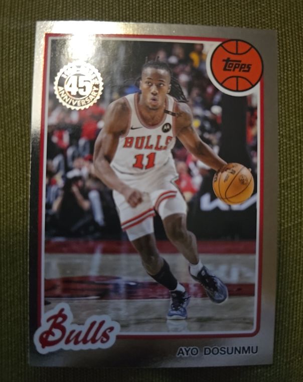 2025-26 Topps 1980-81 #80BK-21 Ayo Dosunmu — front