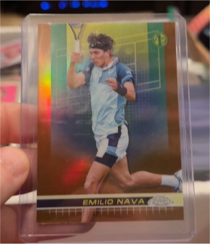 2024 Topps Chrome Tennis #197 Emilio Nava — front