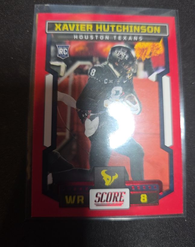 2023 Panini Score #356 Xavier Hutchinson — front