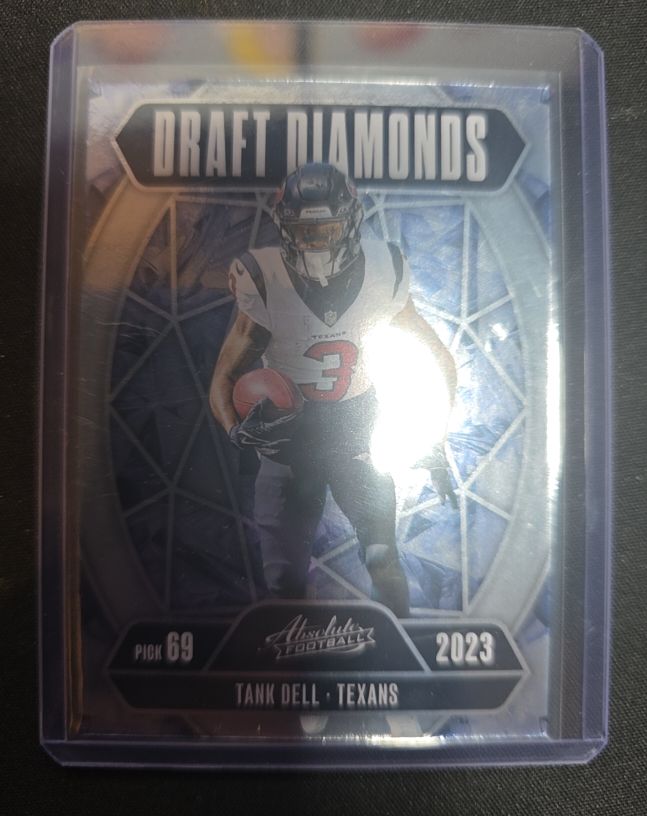 2025 Panini Absolute Draft Diamonds #DD-TDL Tank Dell — front