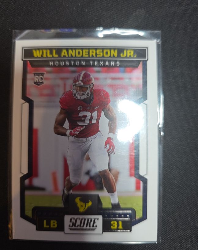 2023 Panini Score #374 Will Anderson Jr. — front